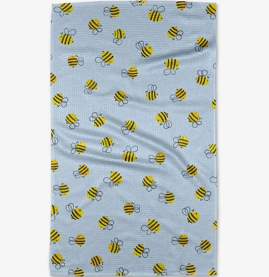 Buzzing Tea Towel