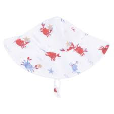 Crayon Crabs - Wide Brim Sun Hat