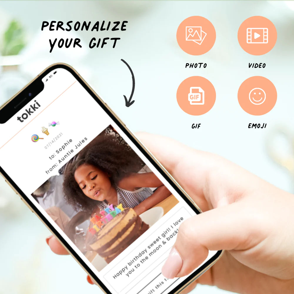 QR Code Video Message Gift Bag | Cheers | Medium Bag
