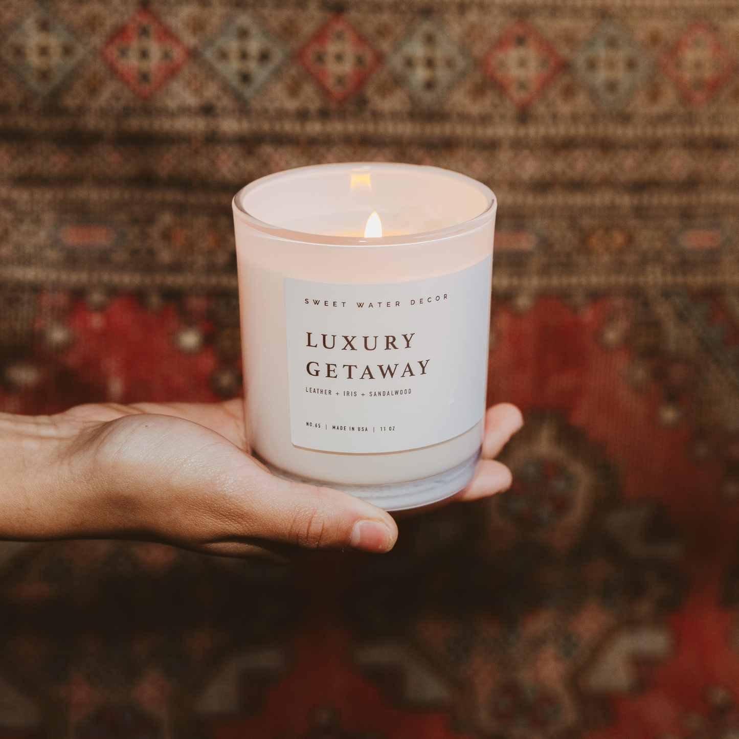 Luxury Getaway 11 oz Soy Candle - Home Decor & Gifts