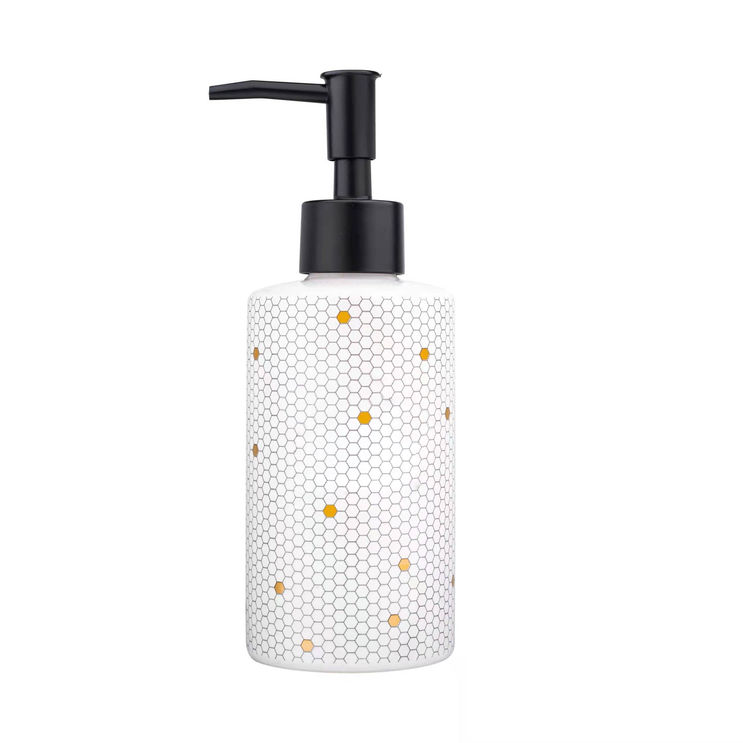 8.5oz Honeycomb Tile Hand/Dish Soap Dispenser- Home Decor & Gifts