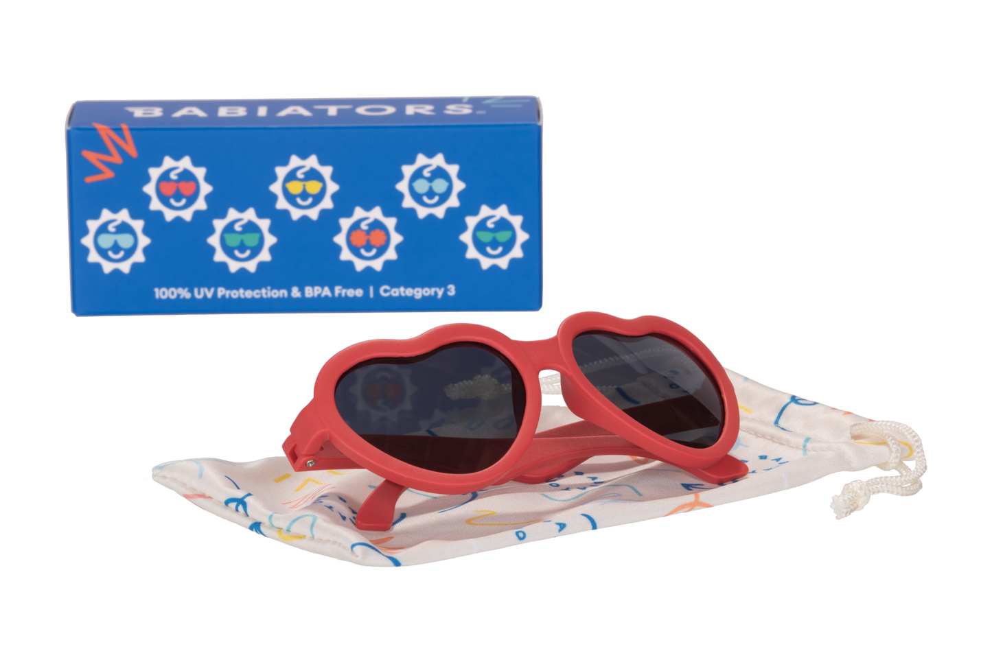 Candy Apple Hearts Kid and Baby Sunglasses