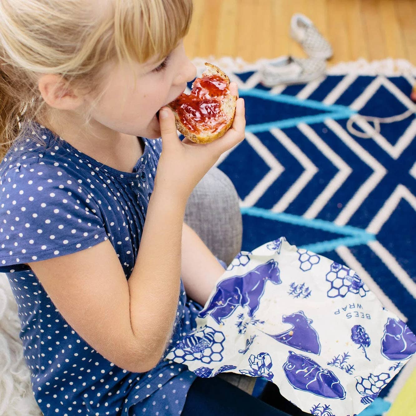 Bees Wrap Reusable Beeswax Sandwich Wrap - Bees & Bears