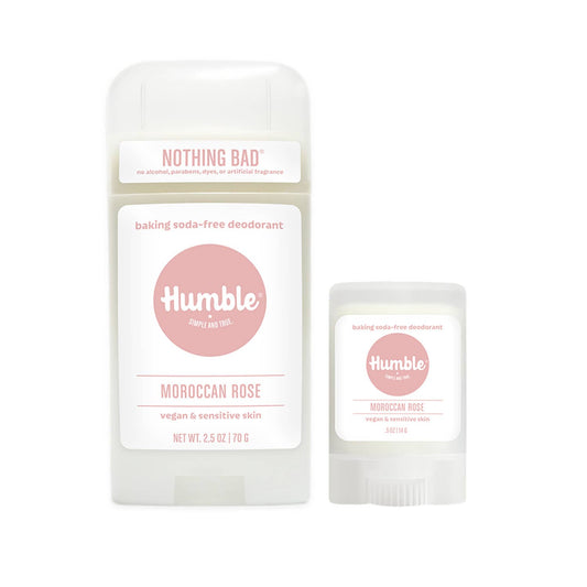 Moroccan Rose Vegan & Sensitive Travel Deodorant