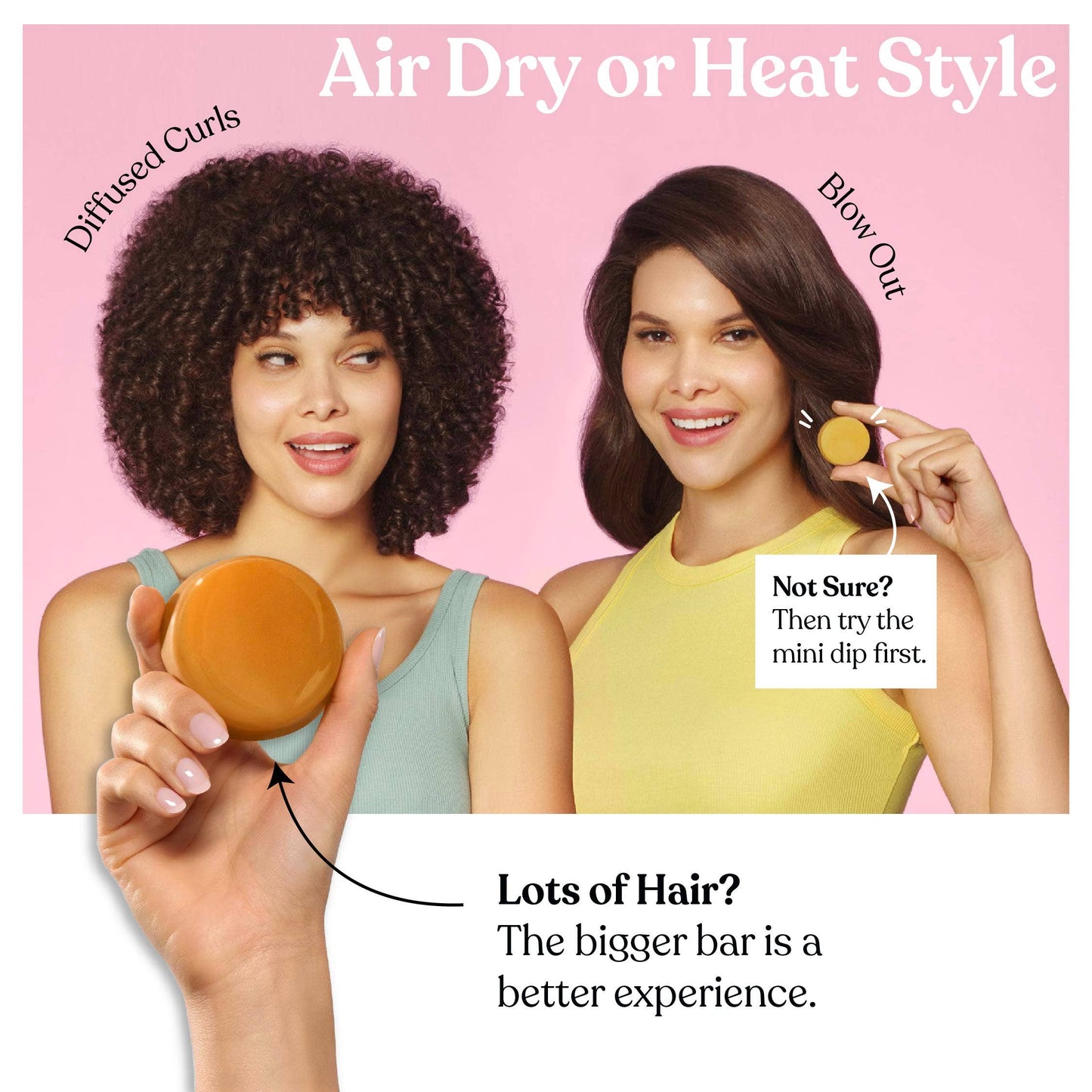 Dip Sun Shield: Conditioner Bar & After Swim Detangler