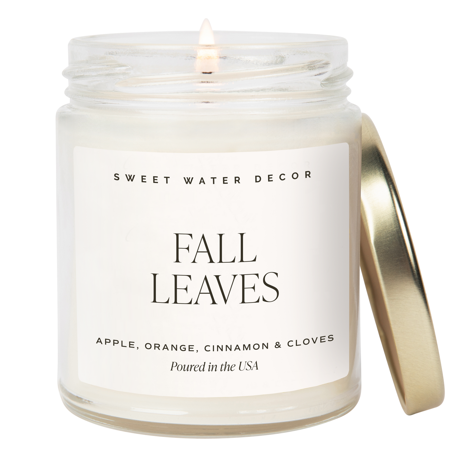 Fall Leaves 9 oz Soy Candle - Fall Decor & Gifts