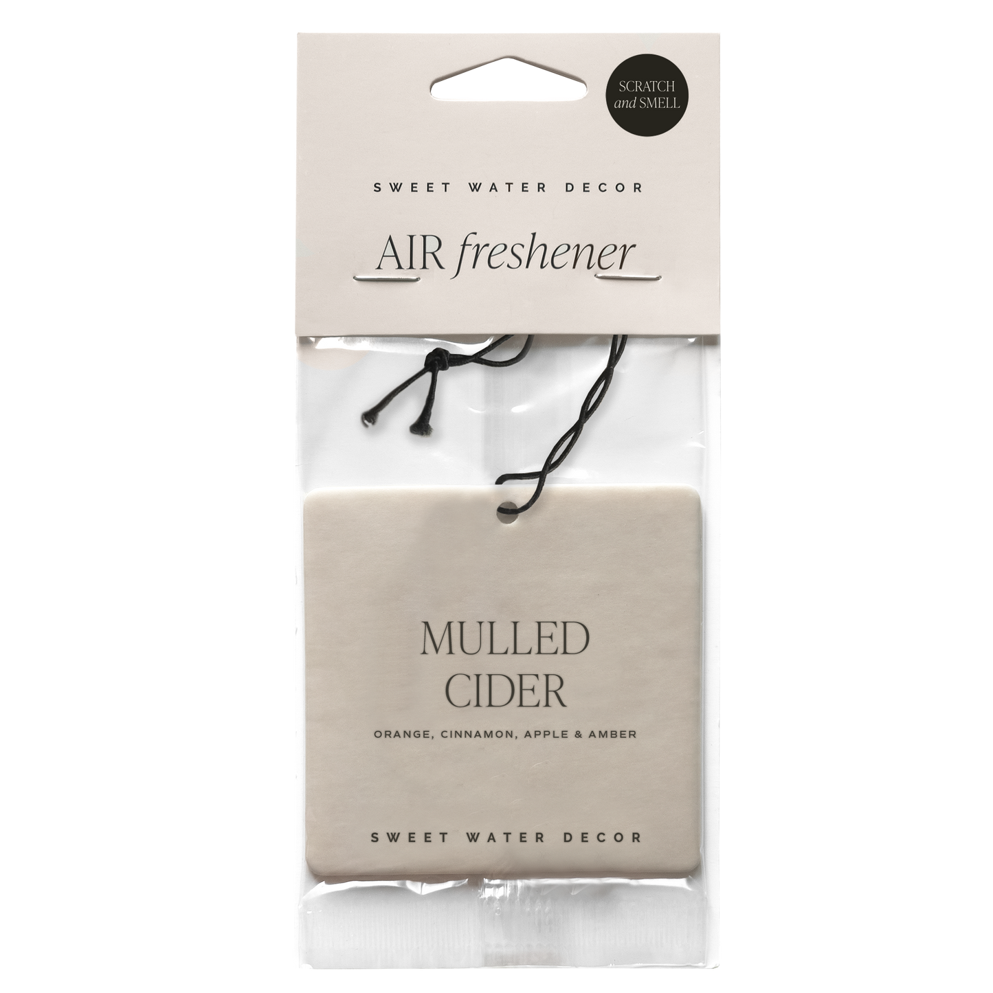 Mulled Cider Hanging Air Freshener - Home Decor