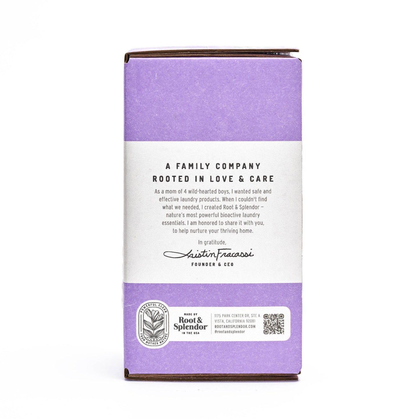 Root and Splendor Laundry Detergent