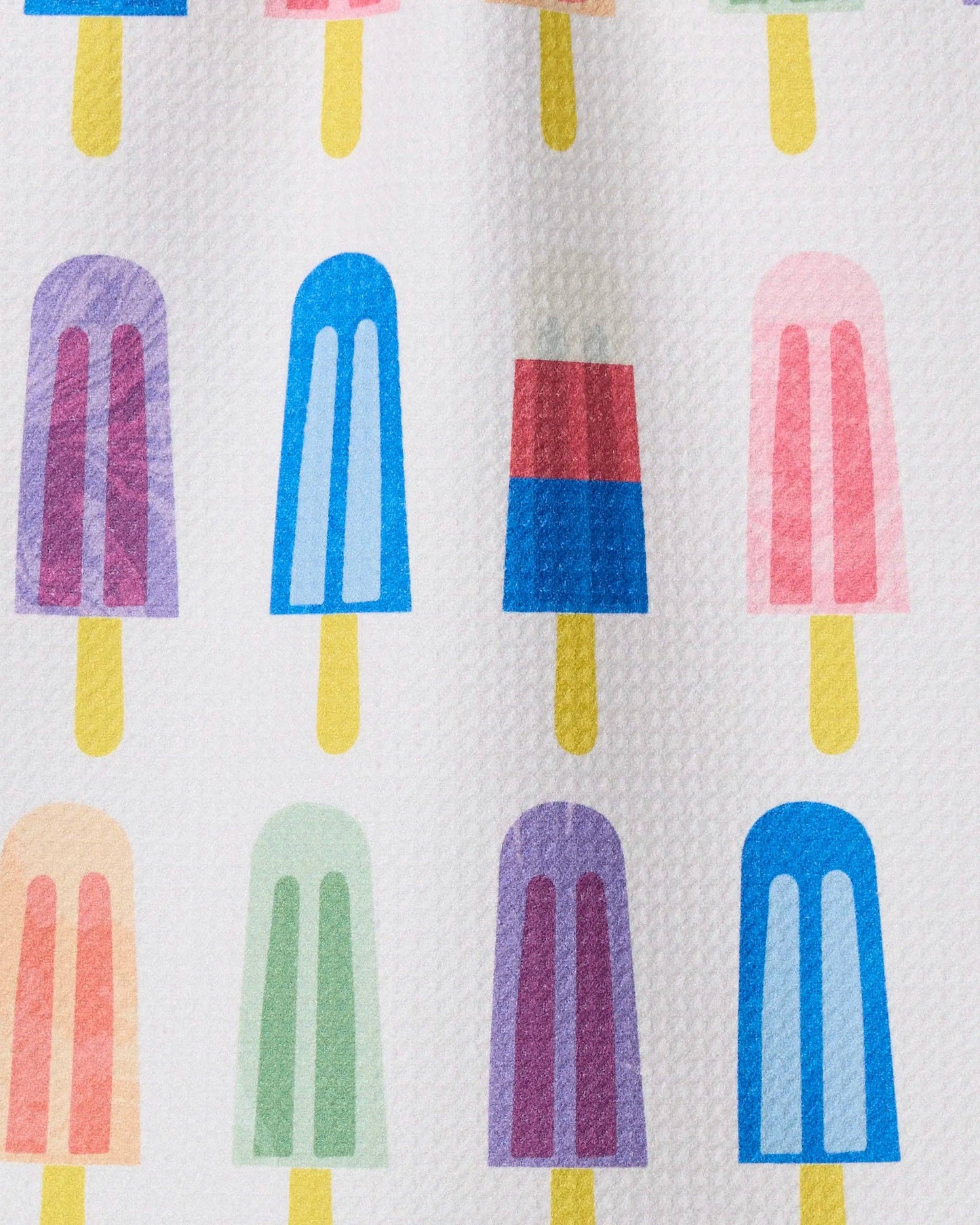 Poppy Popsicles Bar Towel