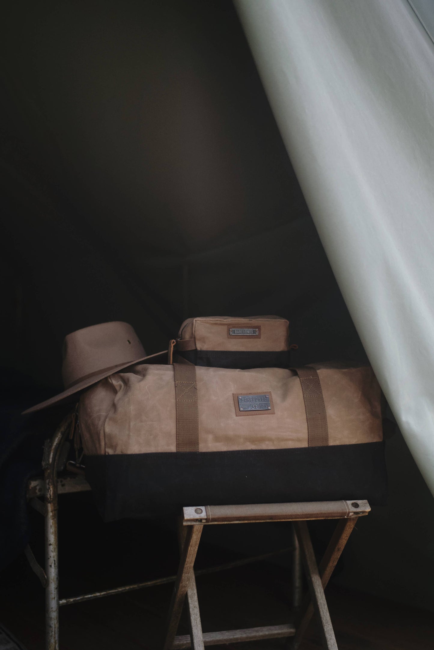 Neelum Duffel Bag | Waxed Canvas Bag