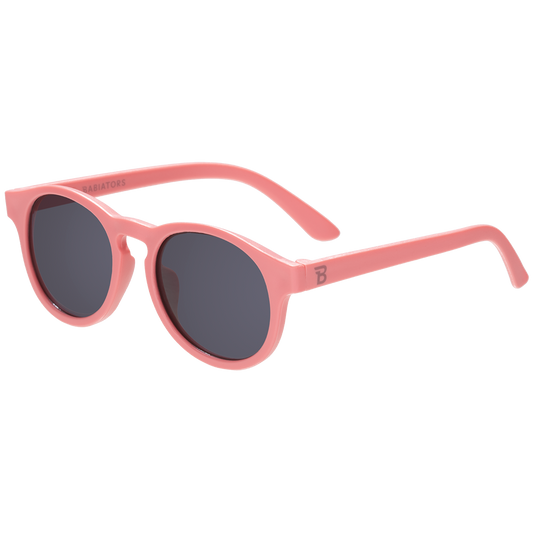 Kids Eco Collection: Keyhole Sunglasses in Seashell Pink