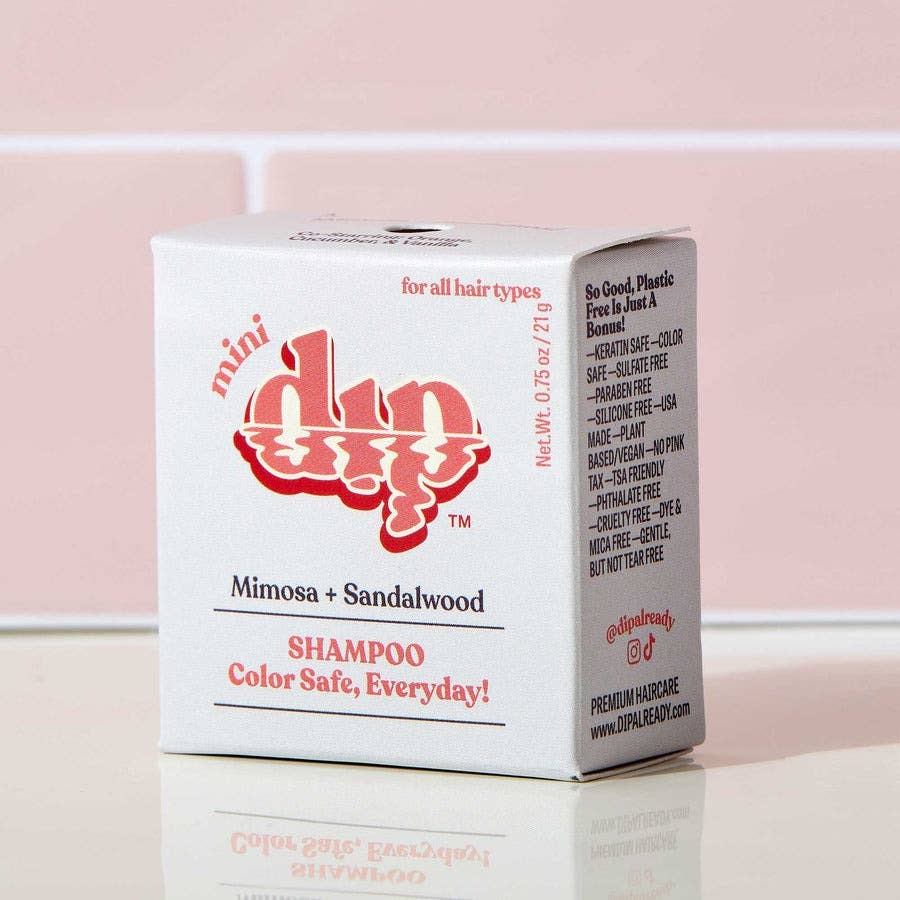 Dip - Mini Dip Color Safe Shampoo Bar for Every Day - Mimosa & San
