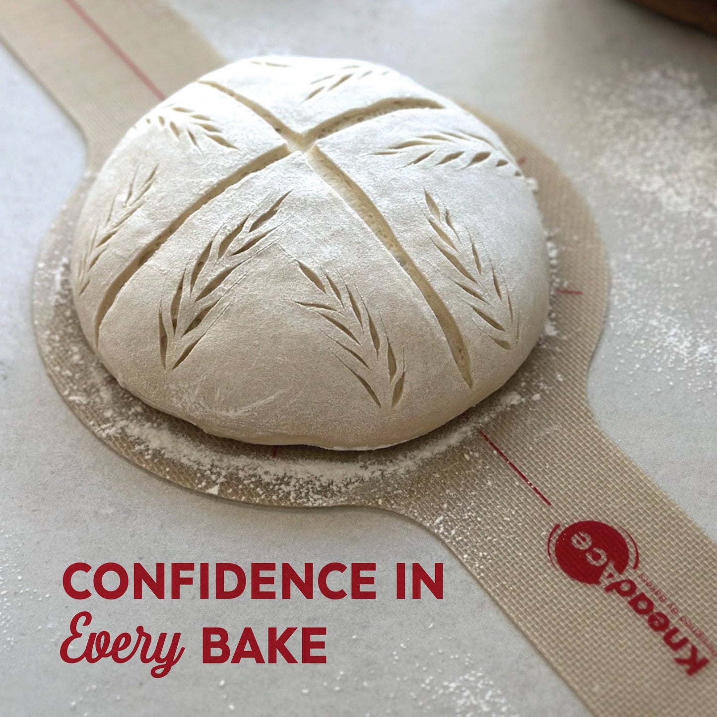 KneadAce Silicone Bread Slings | Oval or Round