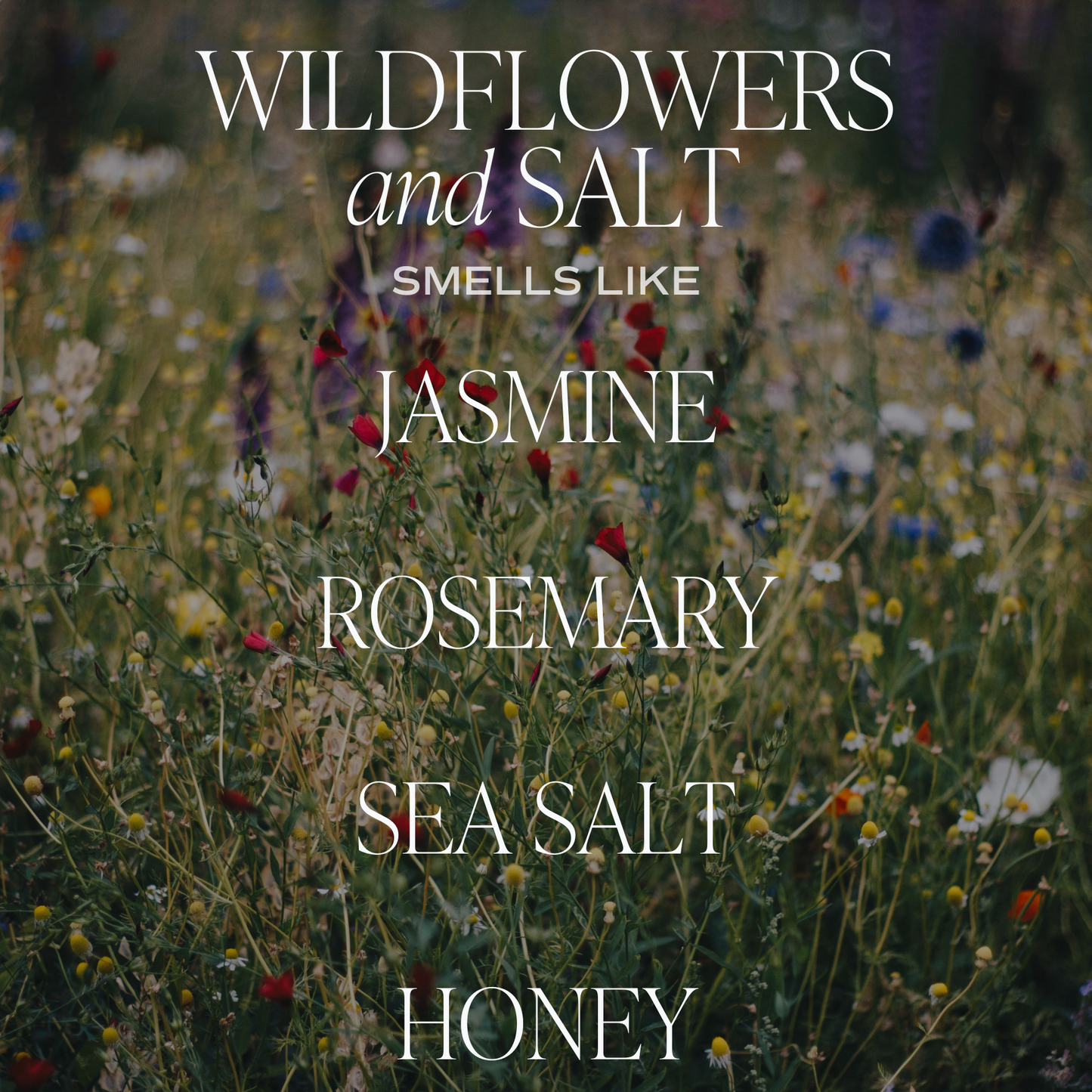 Wildflowers and Salt Hanging Air Freshener - Home Decor