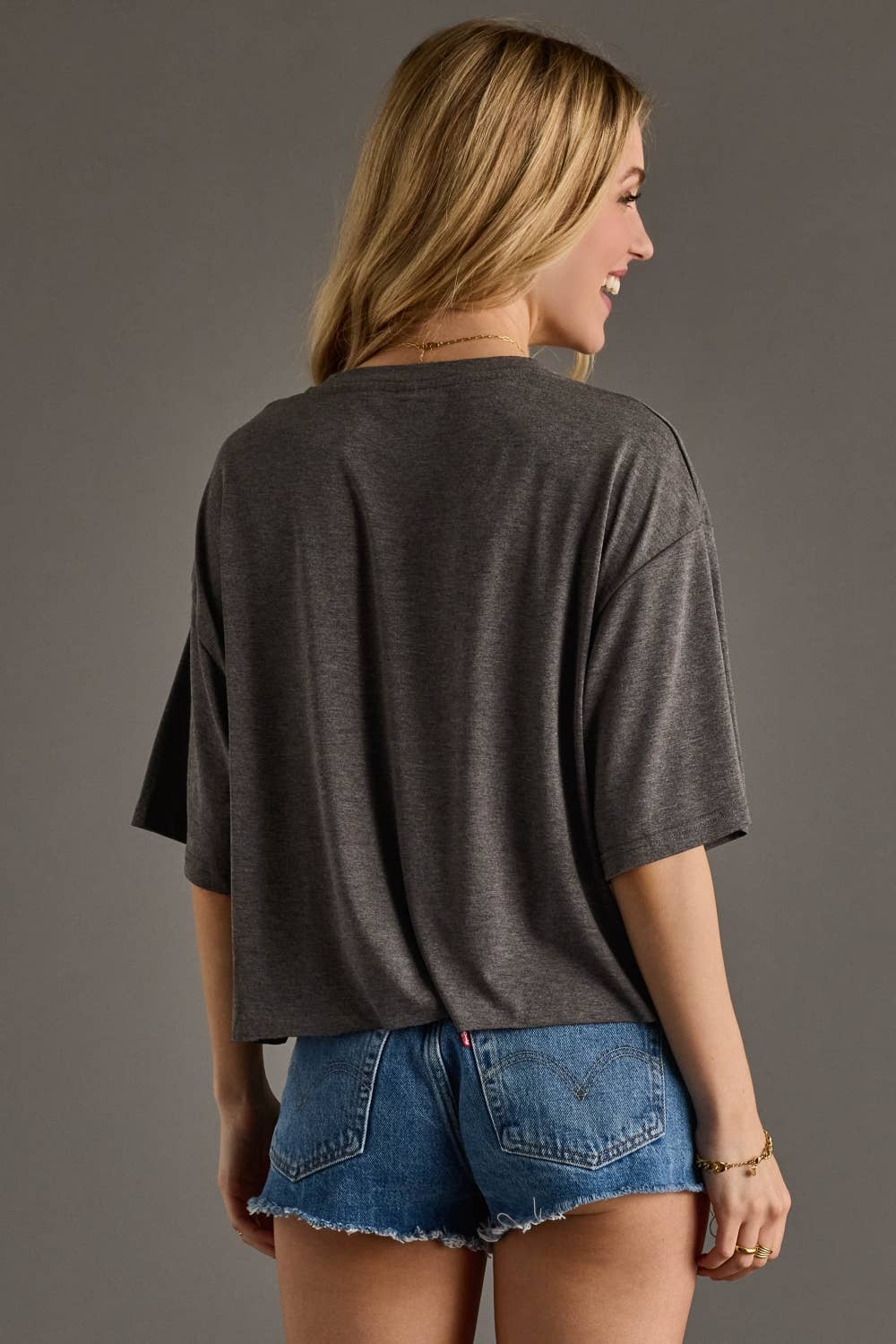 Support Live Country Music Cropped Tee