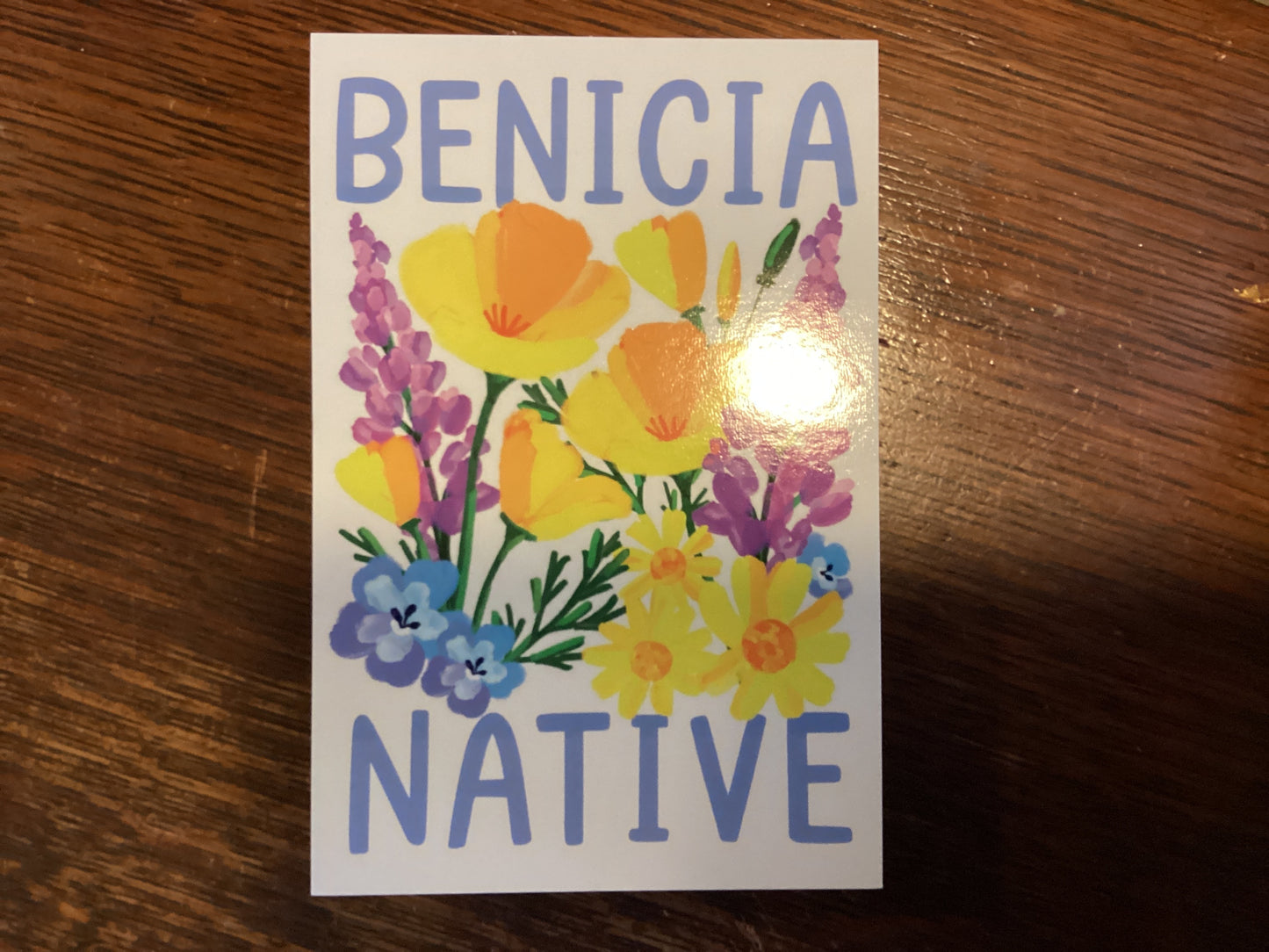 Benicia Native Postcard