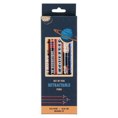 Be Courageous | Blue Ink Ballpoint Pen Set