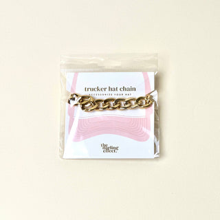Trucker Hat Chain - Acrylic Gold