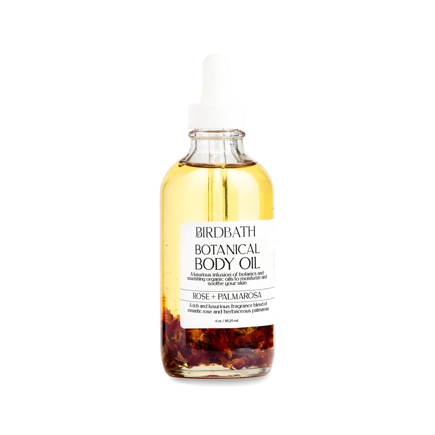 Botanical Body Oil - Rose & Palmarosa