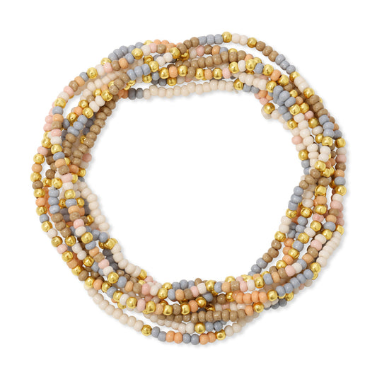 Splendid Iris - Seed Bead Bracelets