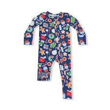 Christmas Treats- 2 Way Zipper Romper