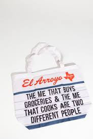 El Arroyo Packable Marquee Canvas Tote