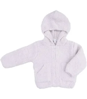 Angel Dear - Chenille - Natural Hooded Jacket