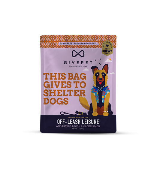 Off-Leash Leisure Soft Chewy Trainers - 6oz Bag