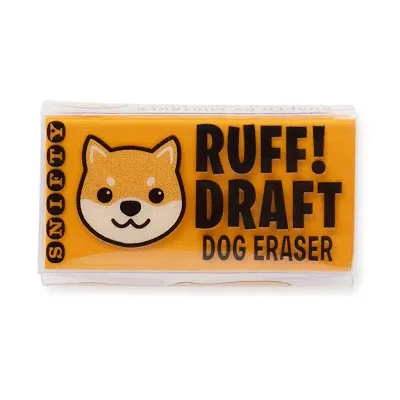 Snifty - Ruff Draft Dog Eraser