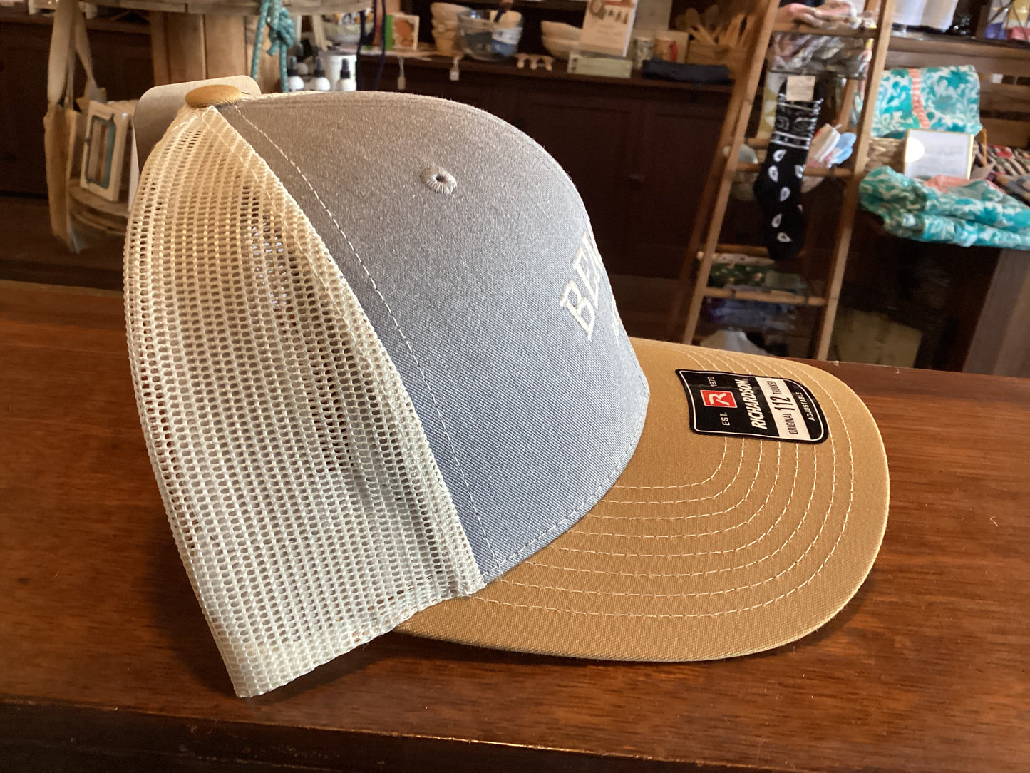 Your Custom State Benicia Local Hat on Richardson 112 Trucker Hat