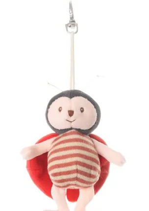 Ladybug & Bee Bag Charms