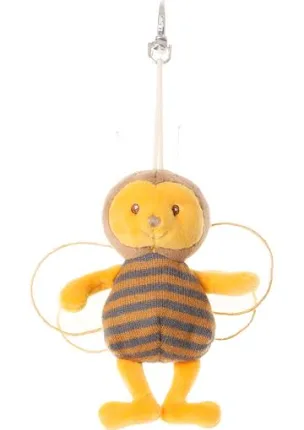 Ladybug & Bee Bag Charms
