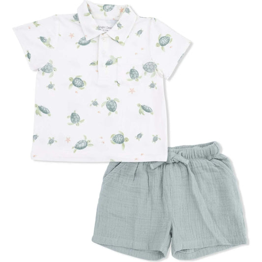 Sea Turtles - Polo W/ Casual Short