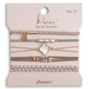 Hair Tie bracelets - Glimmer