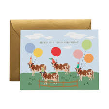 Herd It’s Your Birthday Card