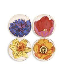 Ceramic Coaster, Meadow Bouquet Seedpearl