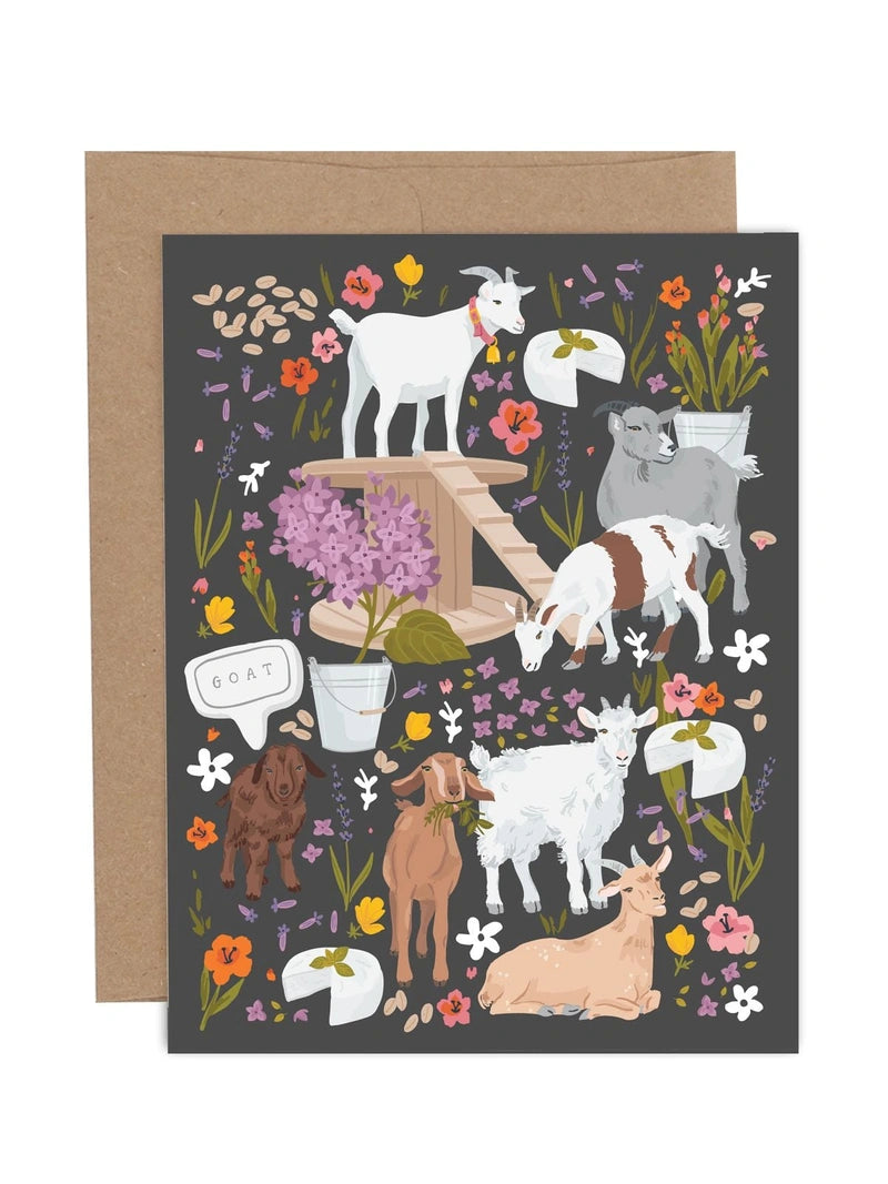 Goats Everyday Greeting Card