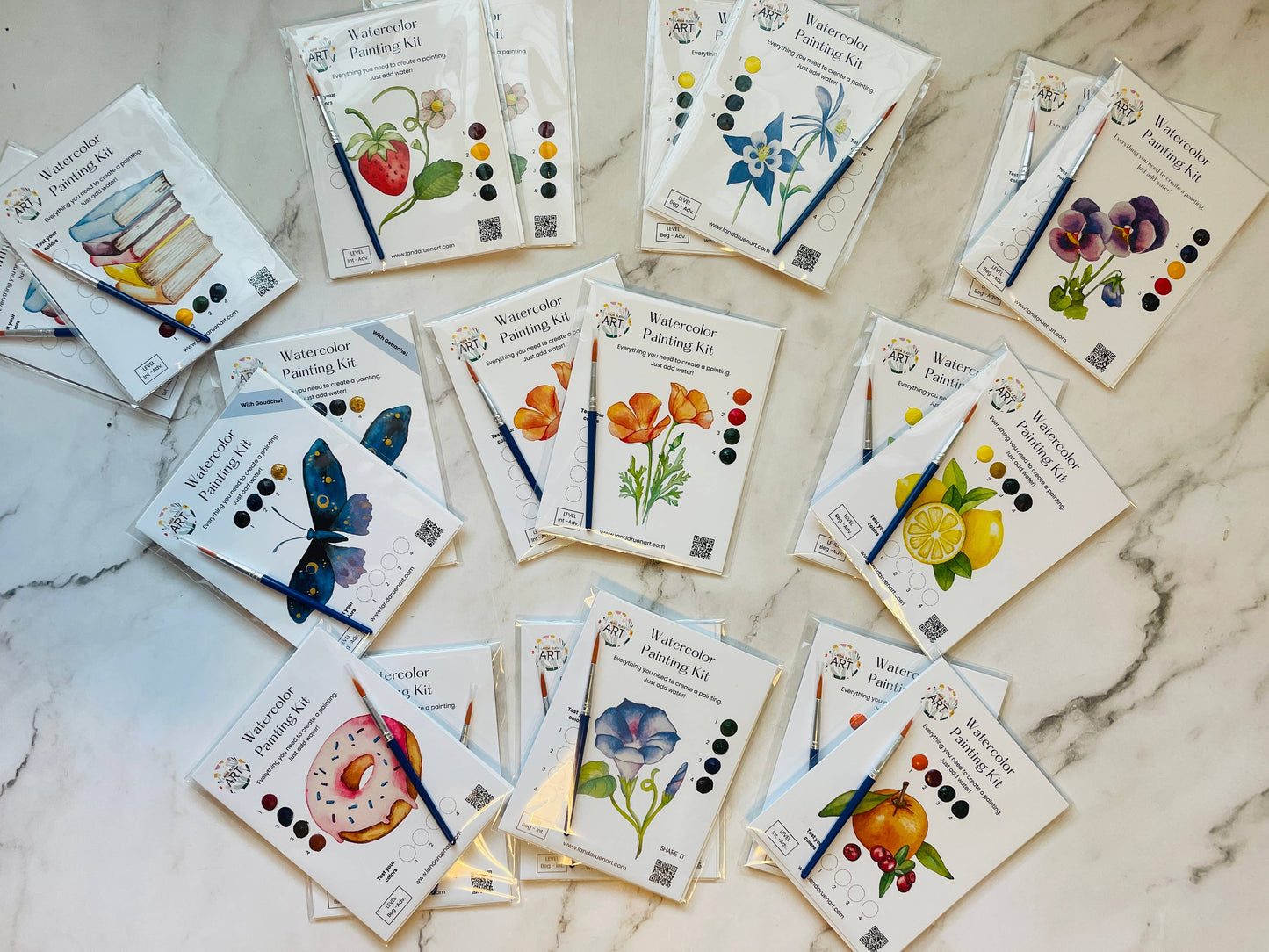 Watercolor Kit Sampler