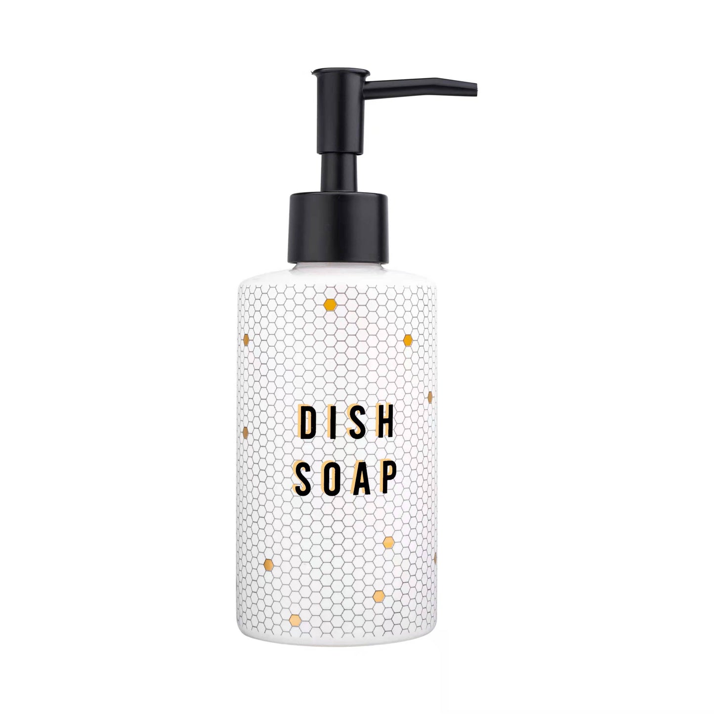 8.5oz Honeycomb Tile Hand/Dish Soap Dispenser- Home Decor & Gifts