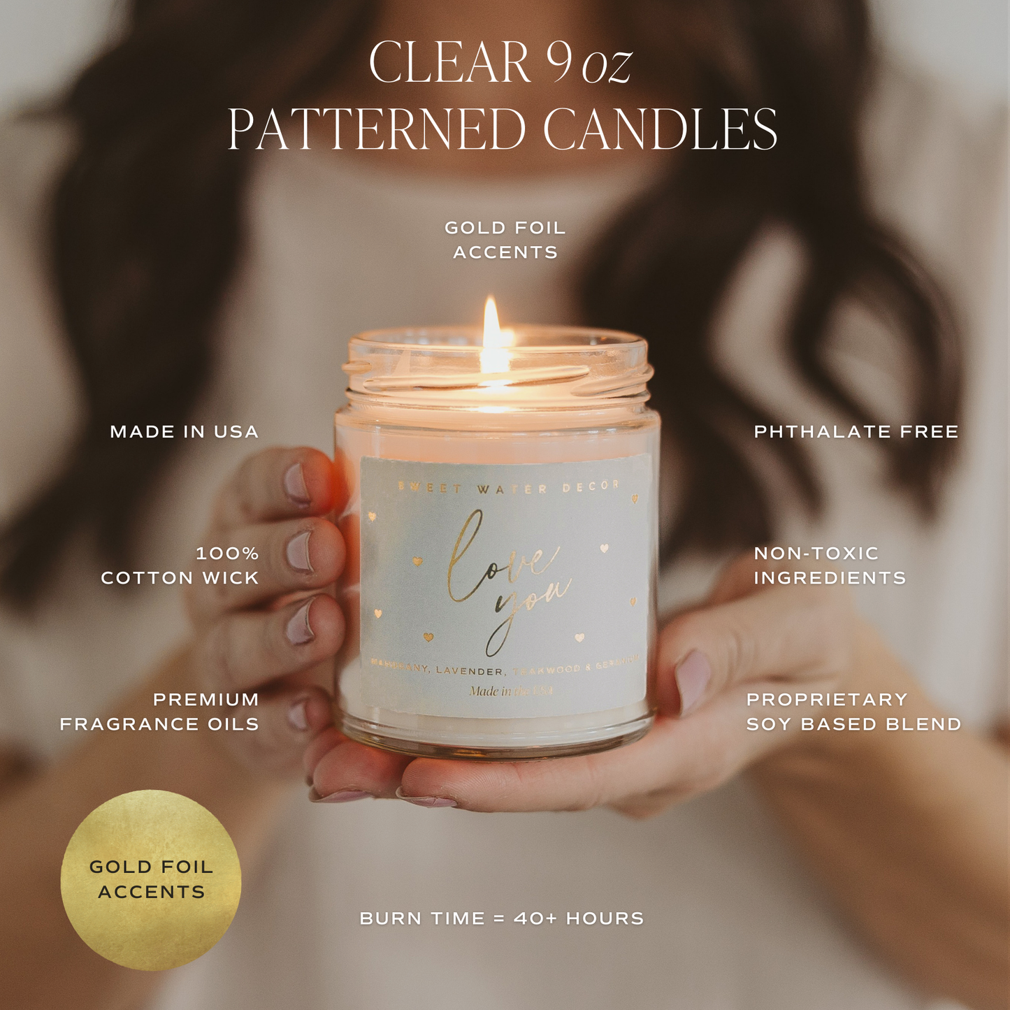 Spa Day 9 oz Soy Candle - Home Decor & Gifts
