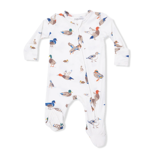 Angel Dear - Ducks - 2-way Zipper Footie