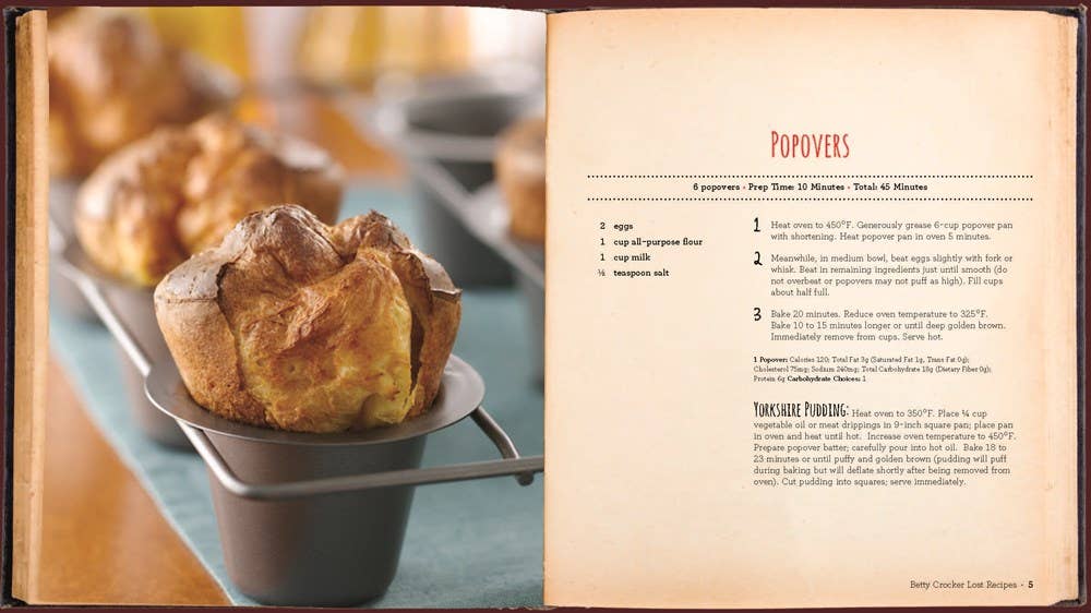 Betty Crocker Lost Recipes