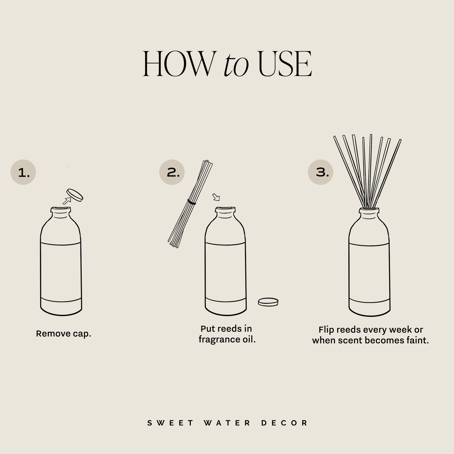 Sweet Water Decor - Salt and Sea Reed Diffuser - Home Decor & Gifts