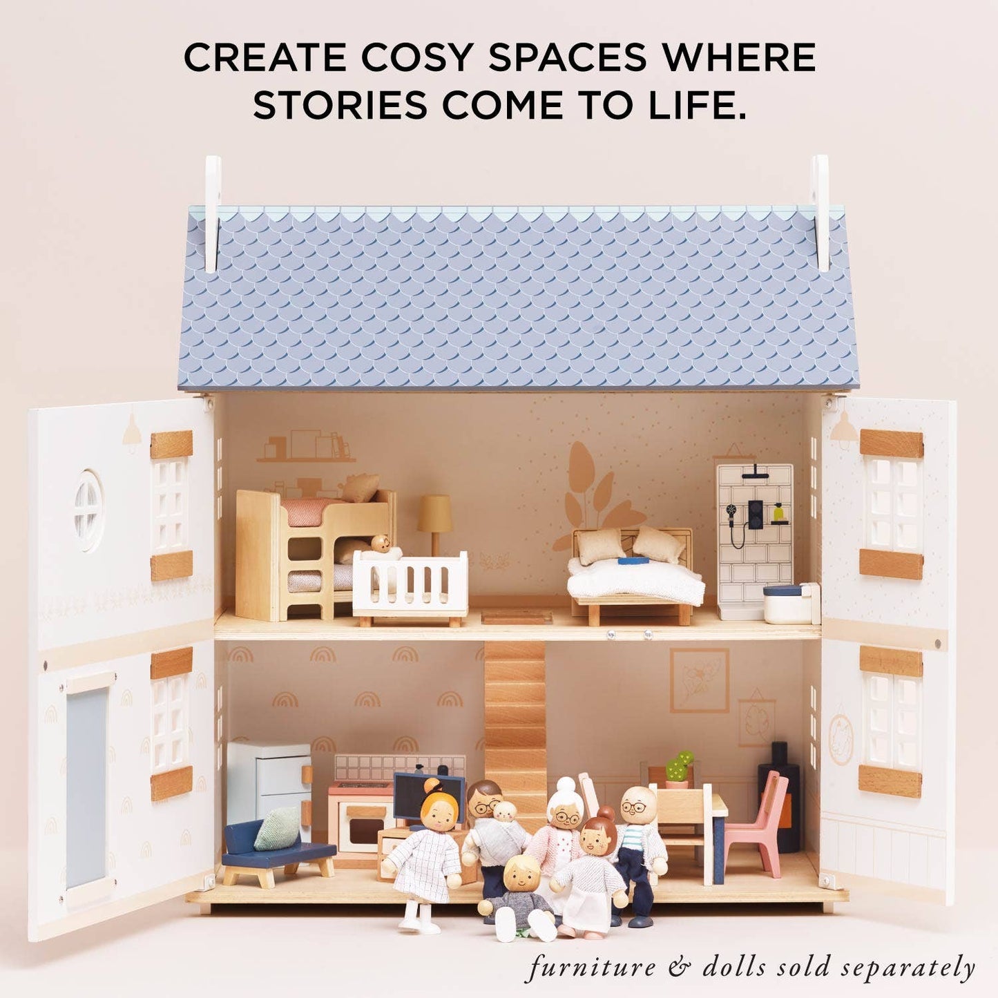 Bay Tree Wooden Dolls House