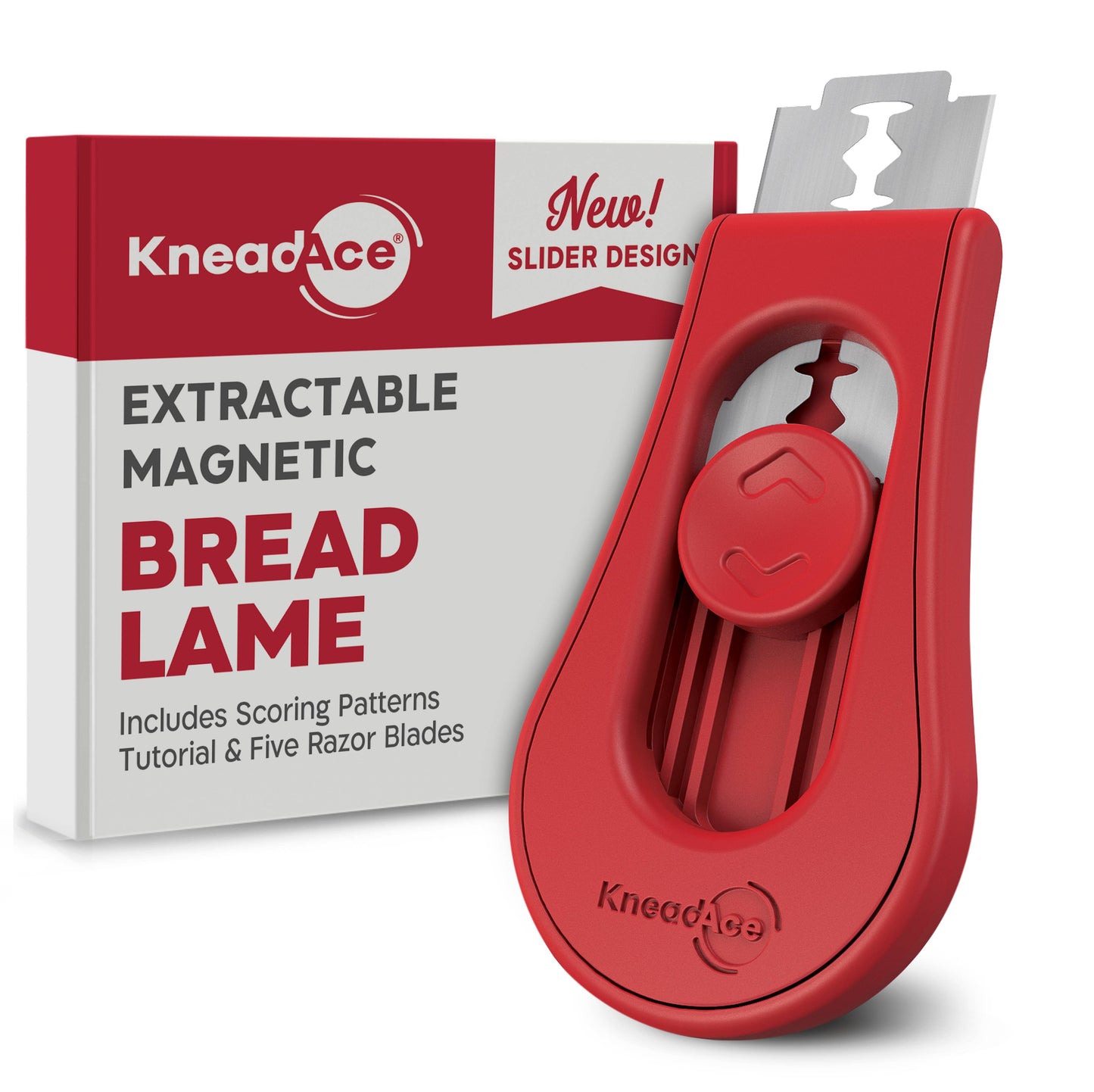 KneadAce PRO Sourdough Kit: 34oz Jar-Baskets-Bread Lame