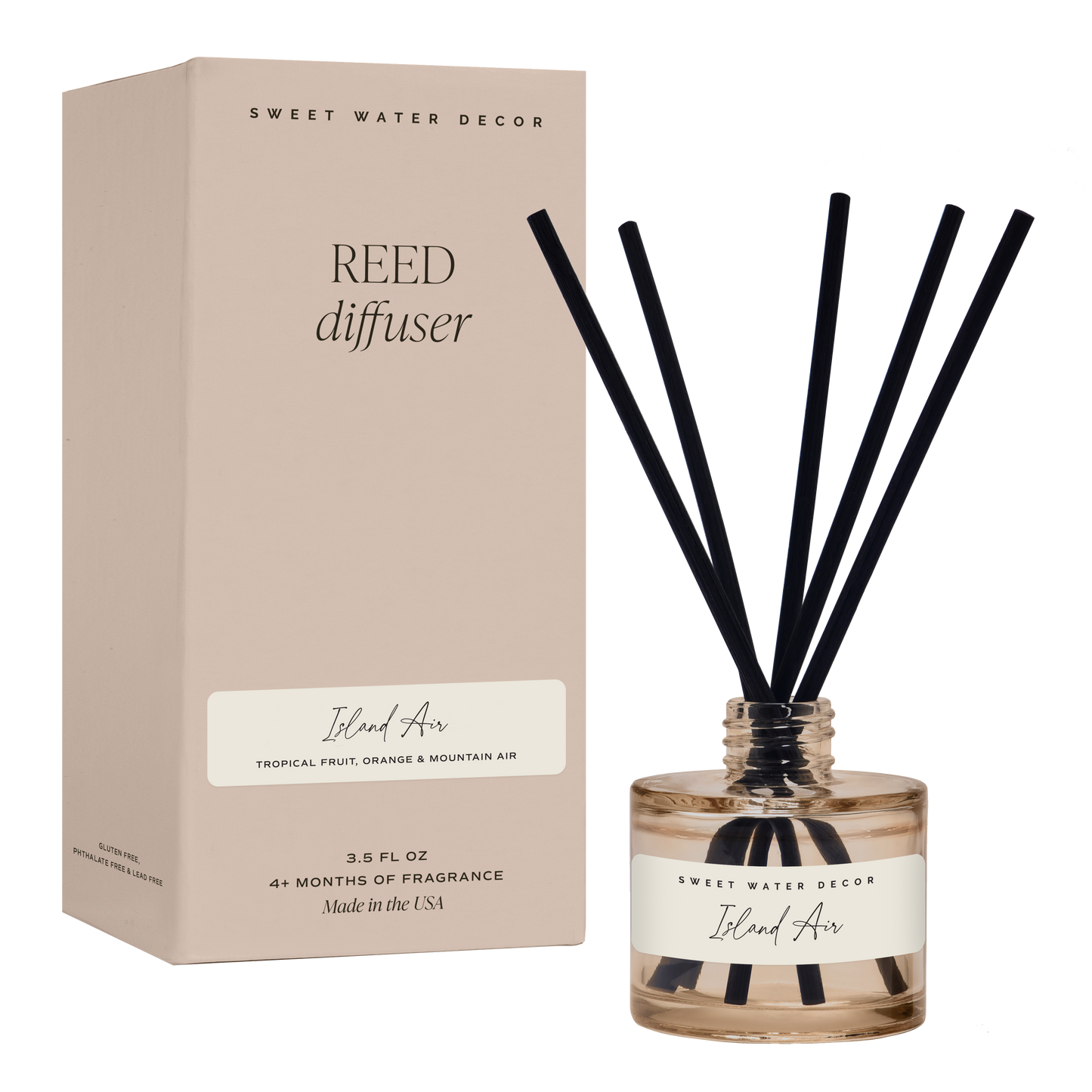Sweet Water Decor - Island Air Reed Diffuser - Home Decor & Gifts